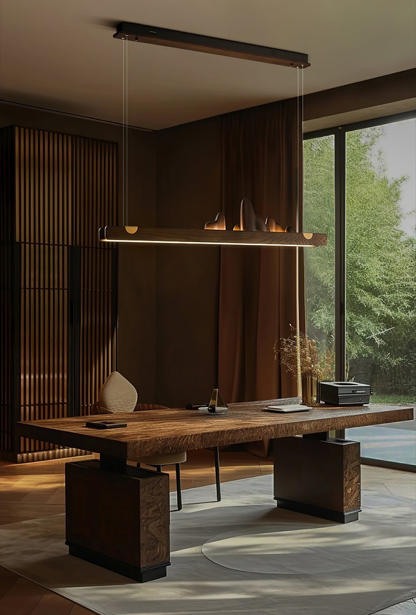 Daniel Modern Wood Pendant Light - Letslighting