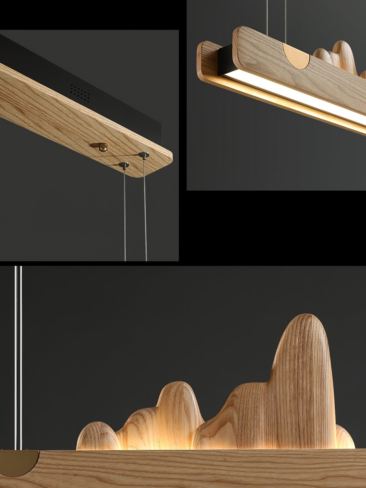 Daniel Modern Wood Pendant Light - Letslighting