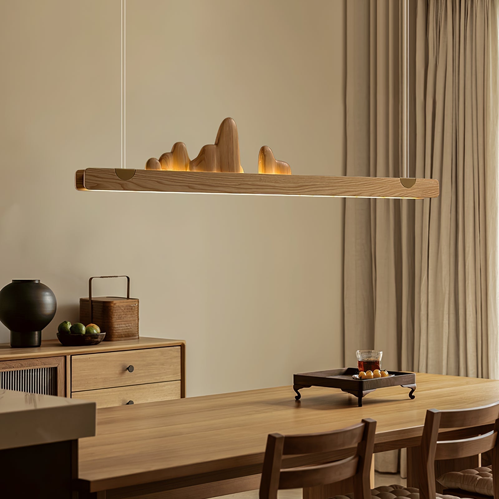 Daniel Modern Wood Pendant Light - Letslighting