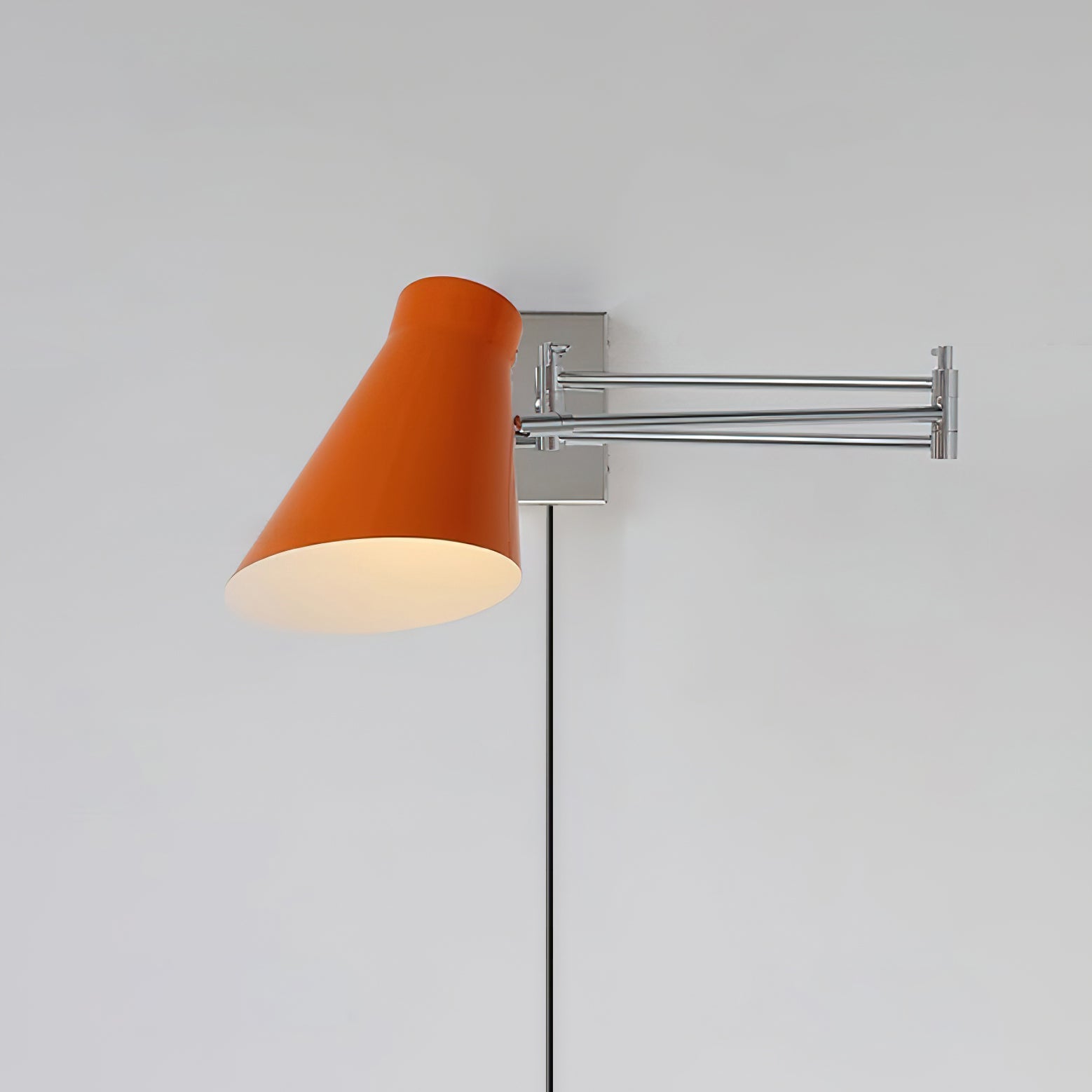 Wall Lamp Body and Shade Adjustable Arm Minimalist Modern - Letslighting