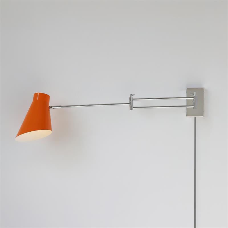 Wall Lamp Body and Shade Adjustable Arm Minimalist Modern - Letslighting
