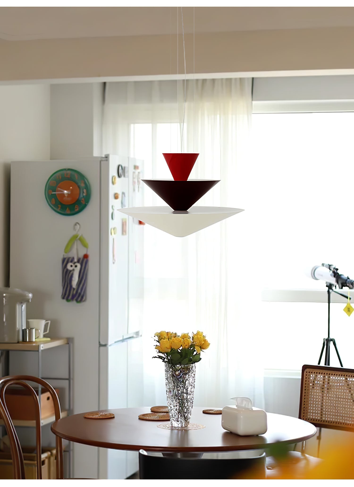 Pyramia Tiered Color Block Pendant Light - Letslighting