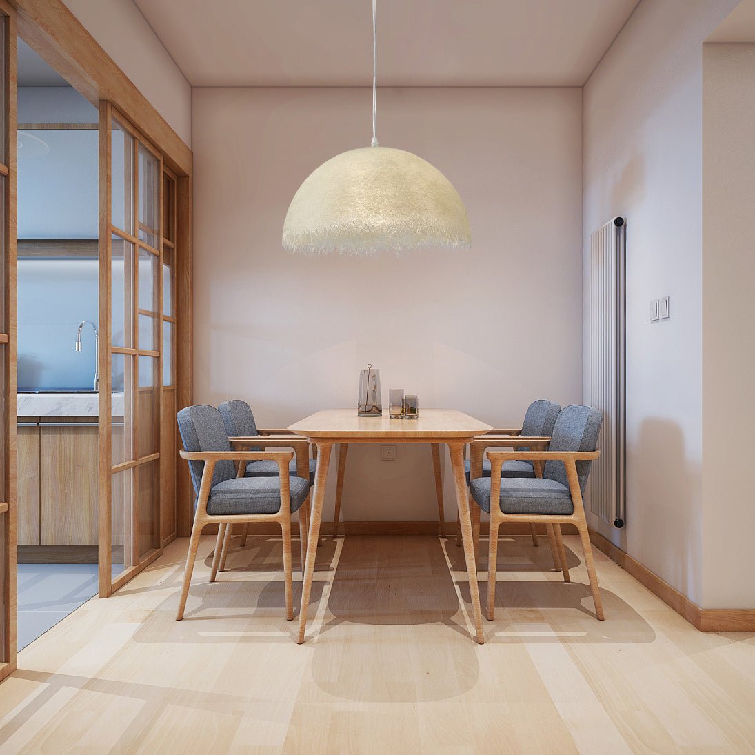 Willa Modern Epoxy Resin Pendant Light - Letslighting