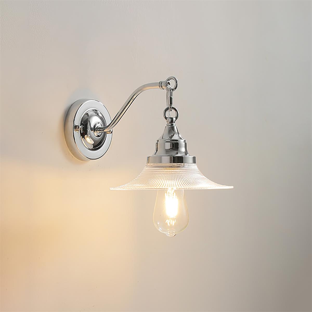 Perivo Polished Chrome Wall Lamp - Letslighting