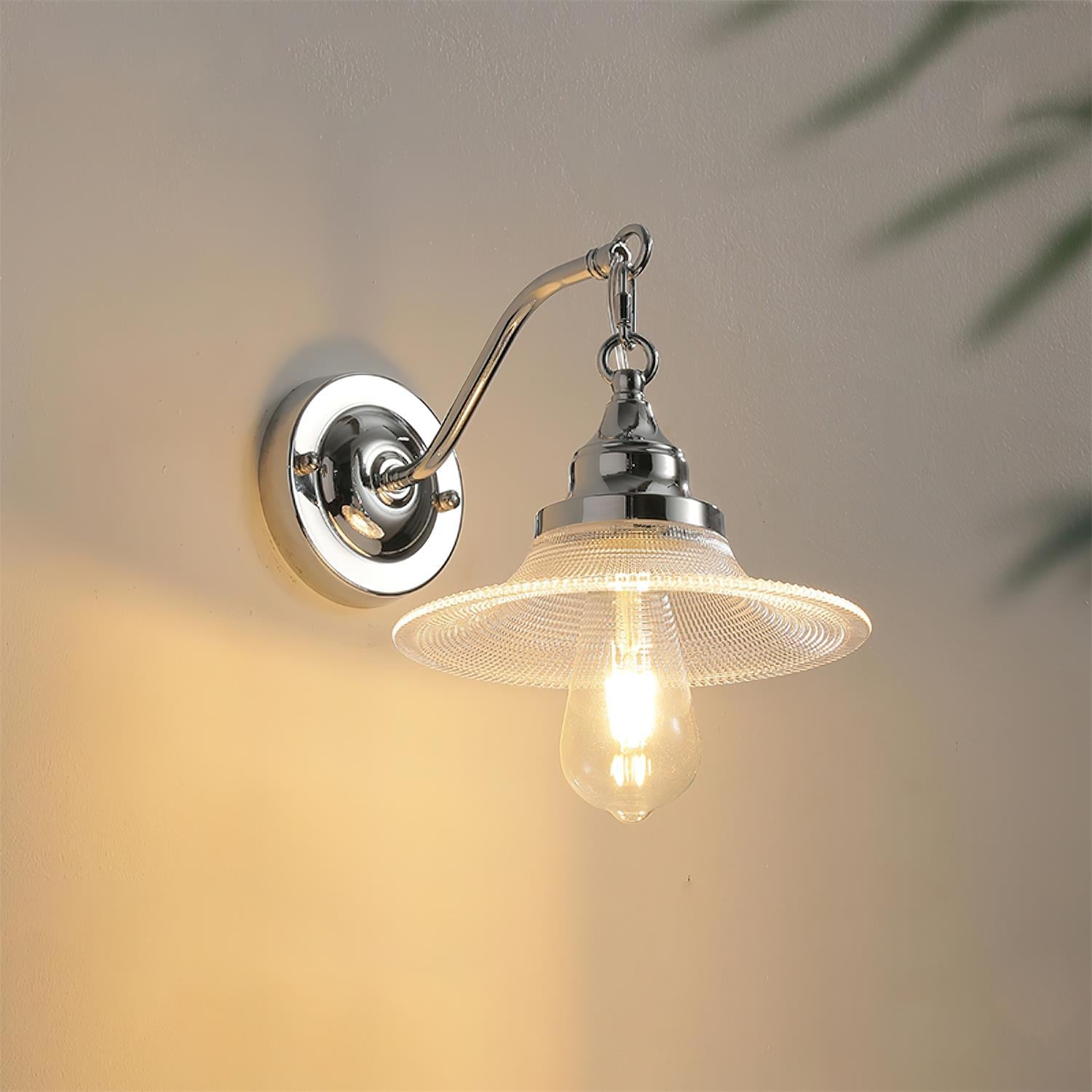 Perivo Polished Chrome Wall Lamp - Letslighting