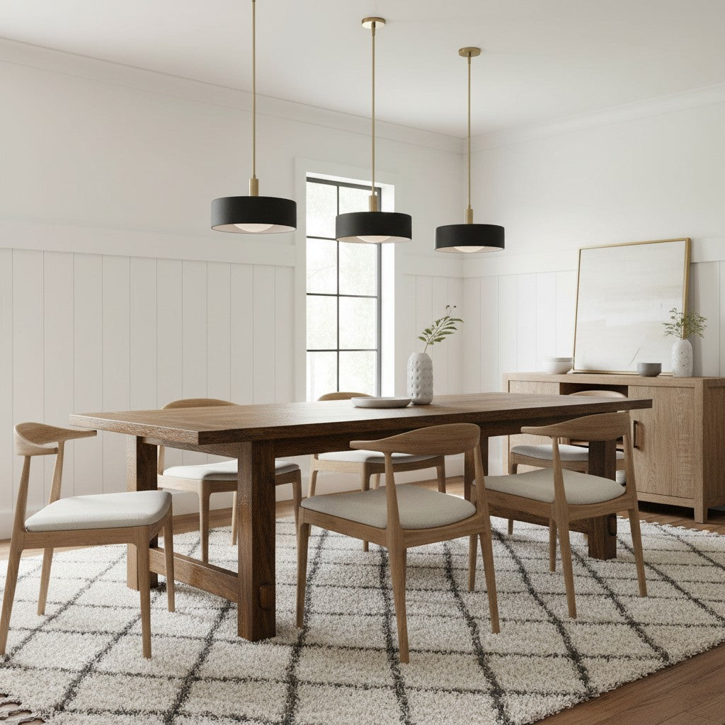 Kiln Single Pendant Lights for Kitchen Porcelain