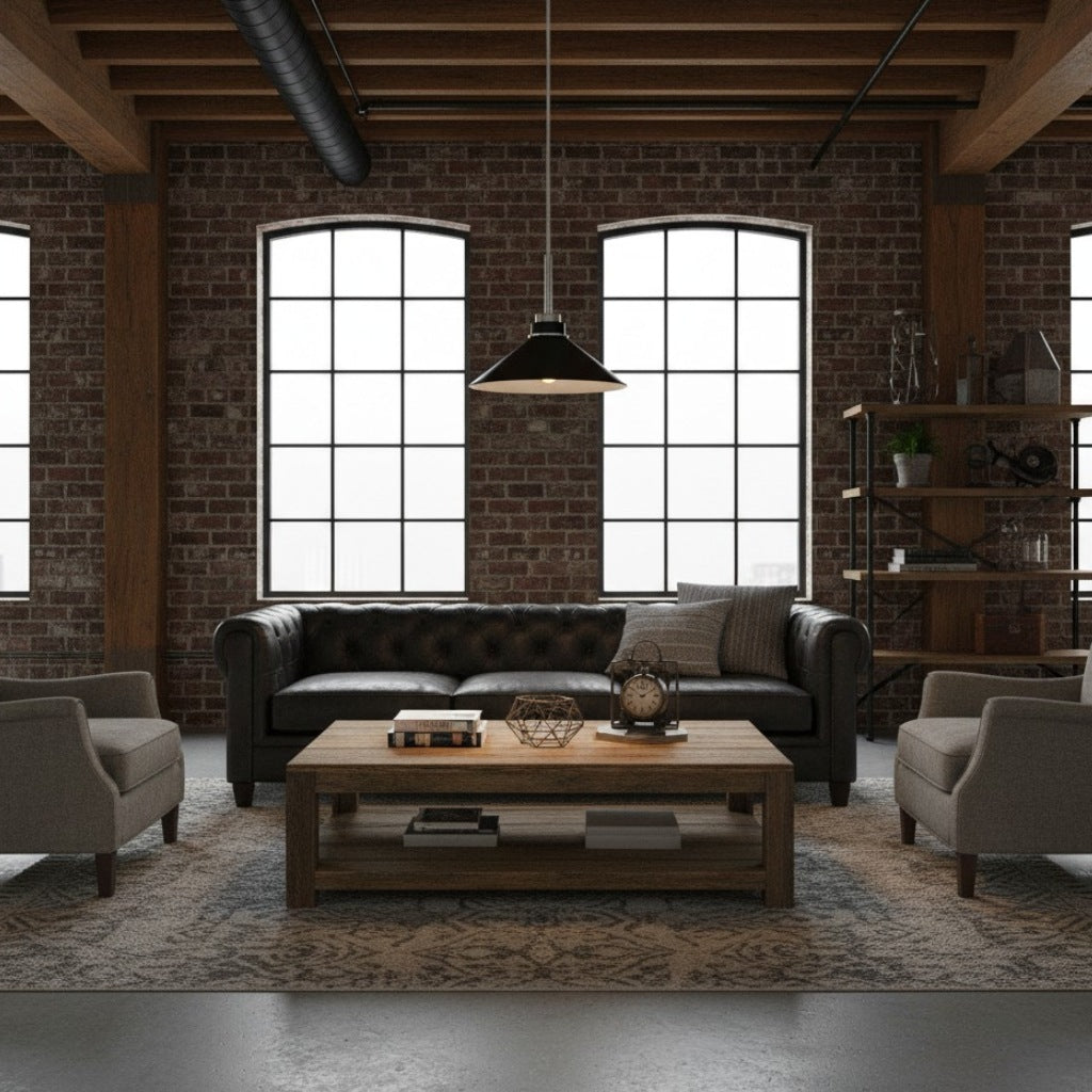 Grange Pendant Light Metal&Glass