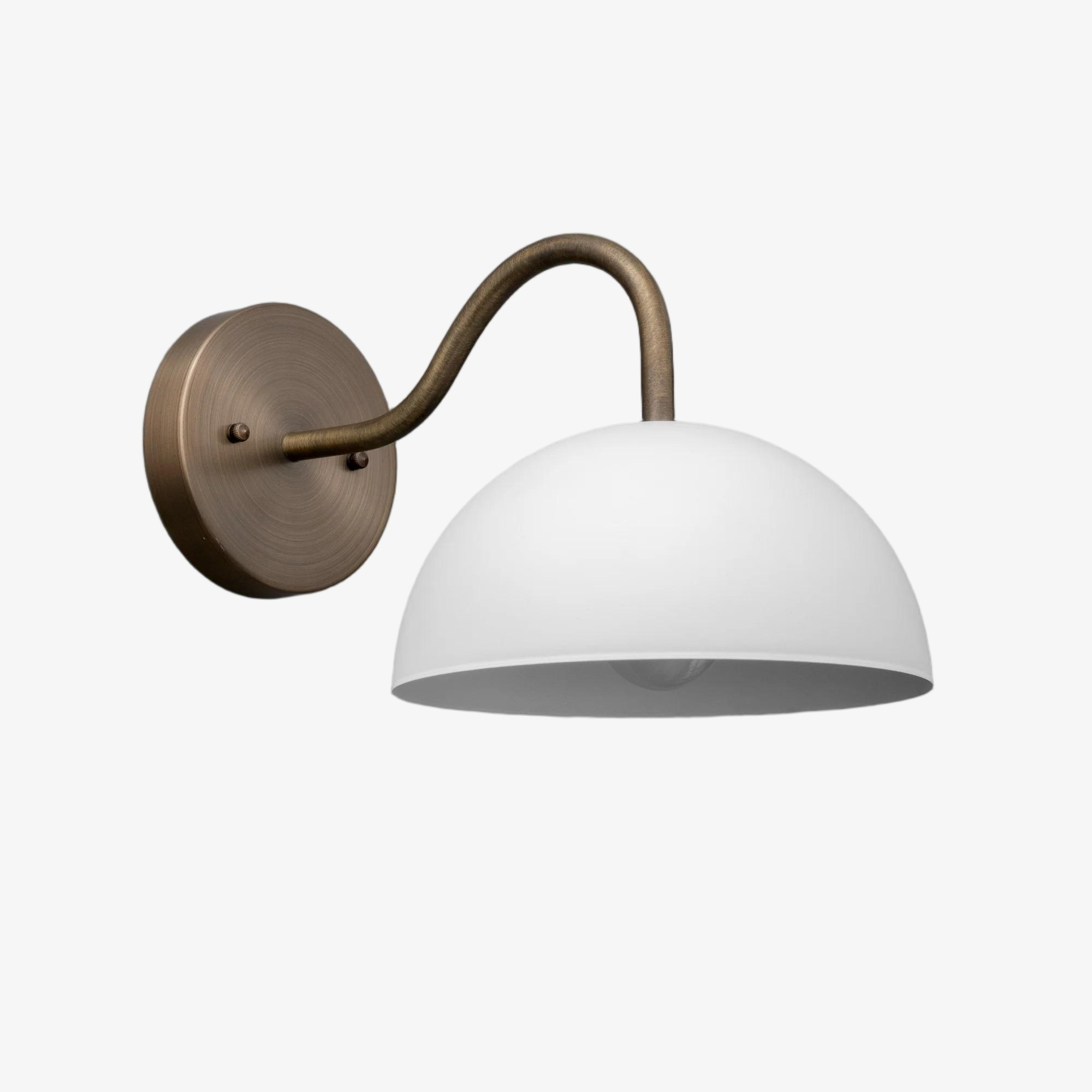 Disc Wall Sconce Metal Modern Vintage Hallway