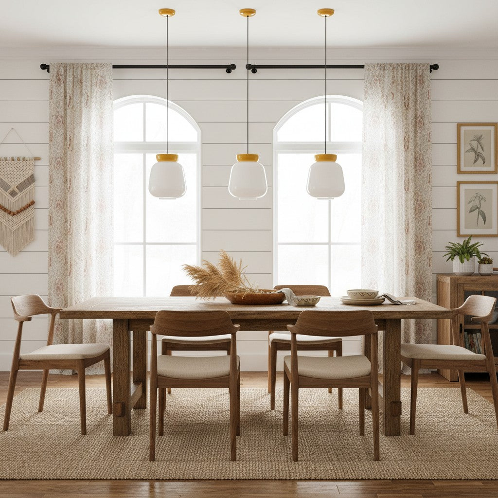 Hues Ceramic Bowl  Pendant Light