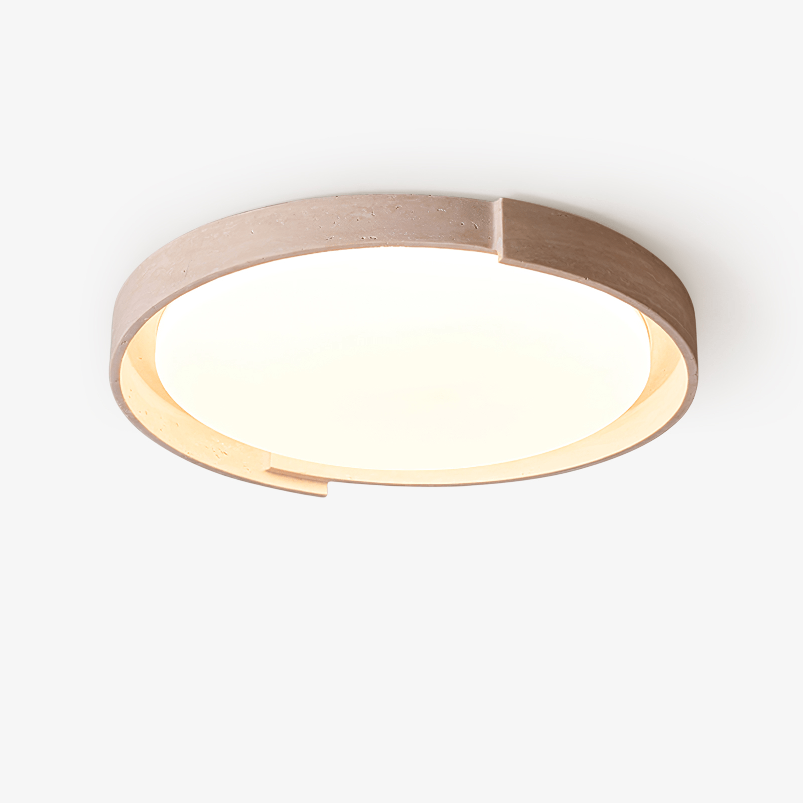 Zevinarae Travertine Ceiling Light