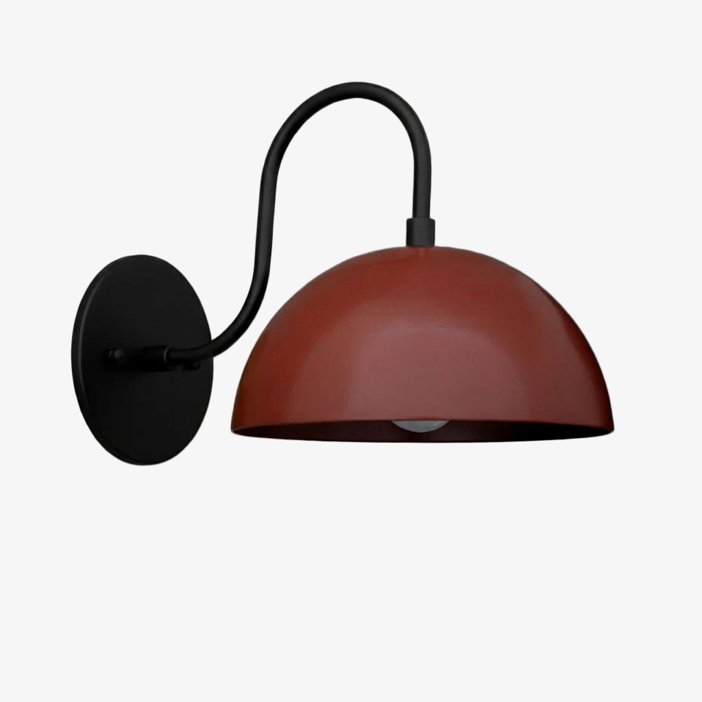 Disc Wall Sconce Metal Modern Vintage Hallway