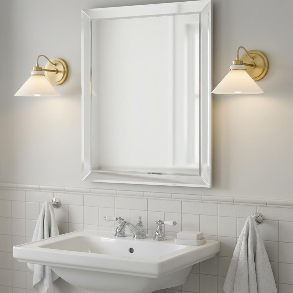Grange Wall Lamp Metal&Glass