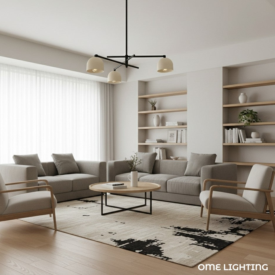 Chroma Brass  Multi-Light Chandelier