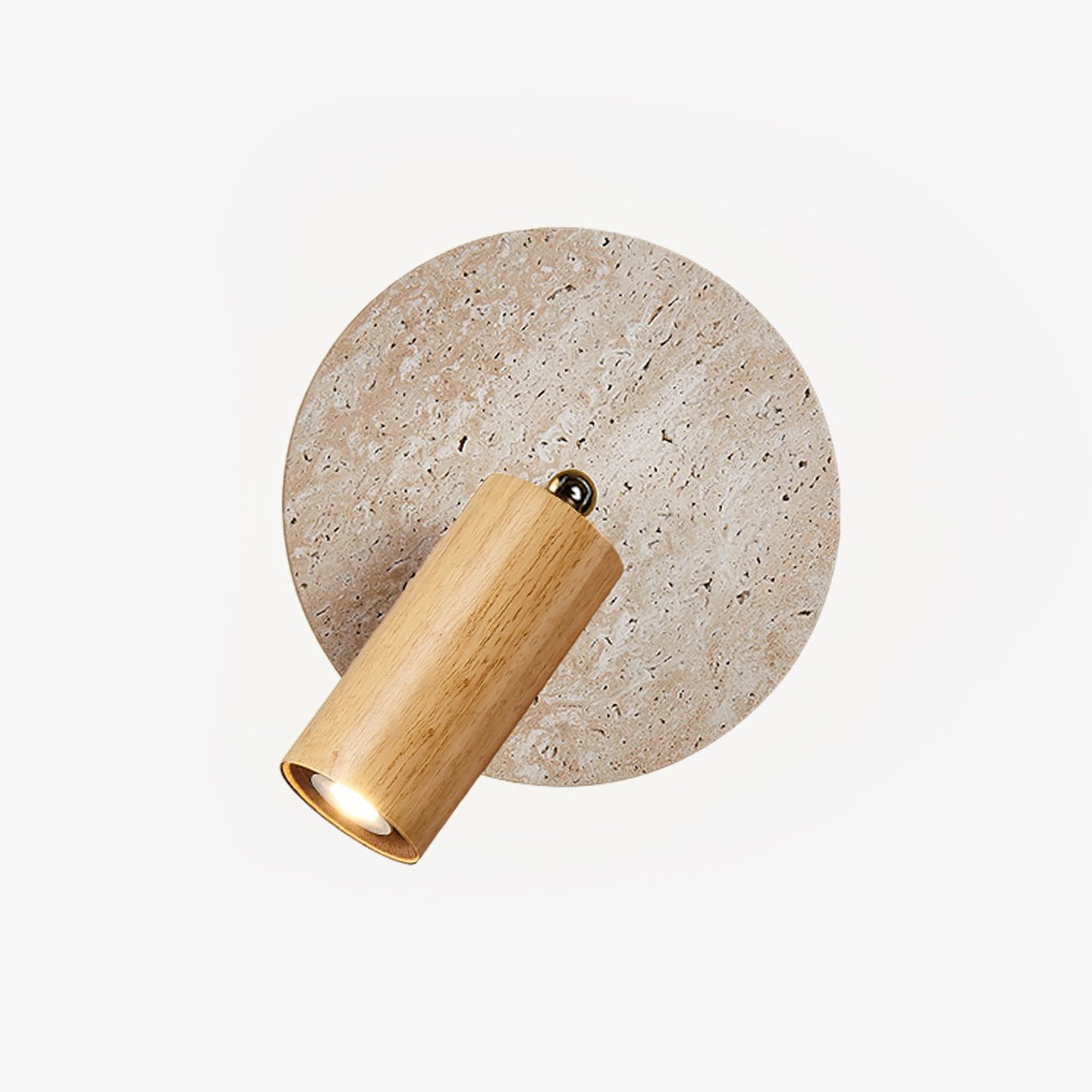 Axis Modern Travertine Sconce