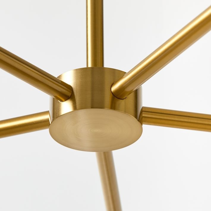 Cone Sculptural 5-Light Chandelier Dining
