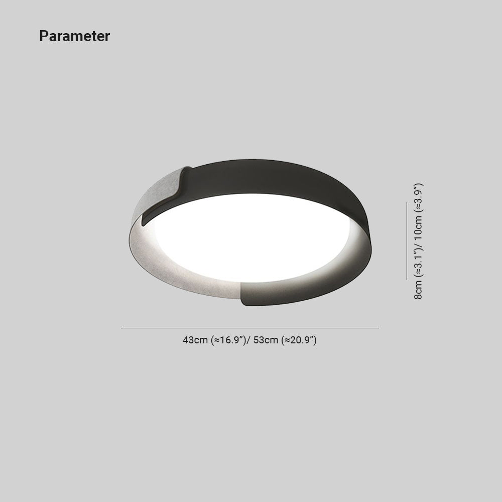 Arisha Flush Mount Ceiling Light, 4 Color - Letslighting