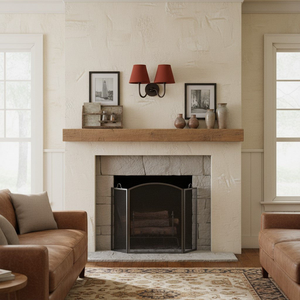 Grace Brass Linen Wall Lamp