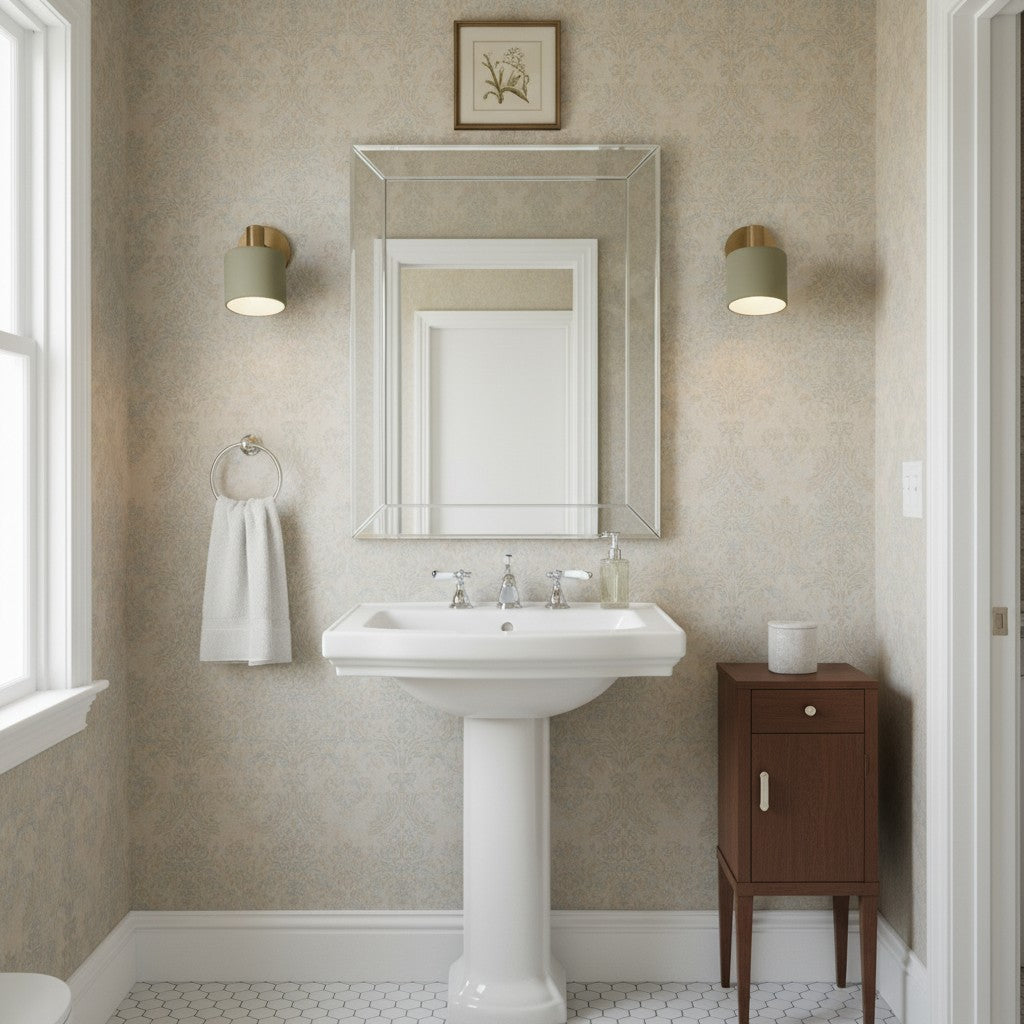 Kiln Porcelain Metal Wall Sconce