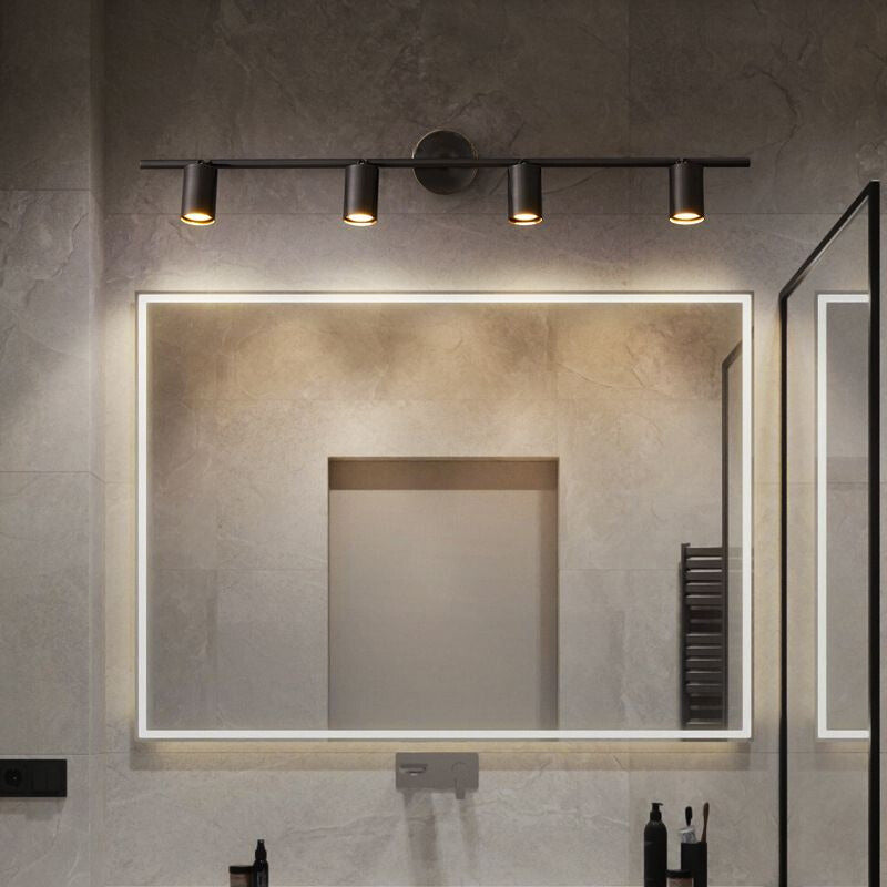 Arisha Modern Cylinder Rotatable Spotlight Wall Lamp Brass - Letslighting
