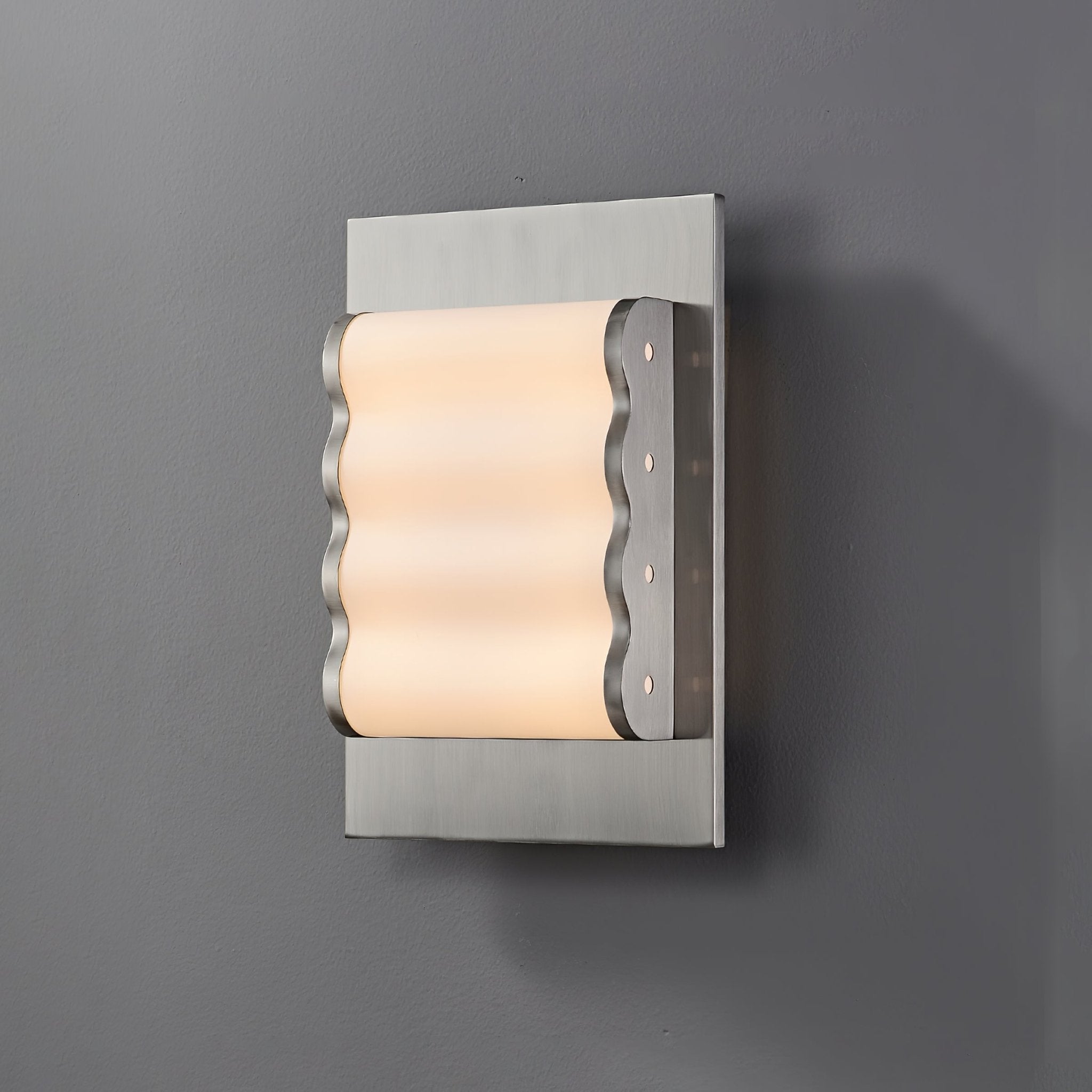 Wave Contemporary Fabric Wall lamp - Letslighting