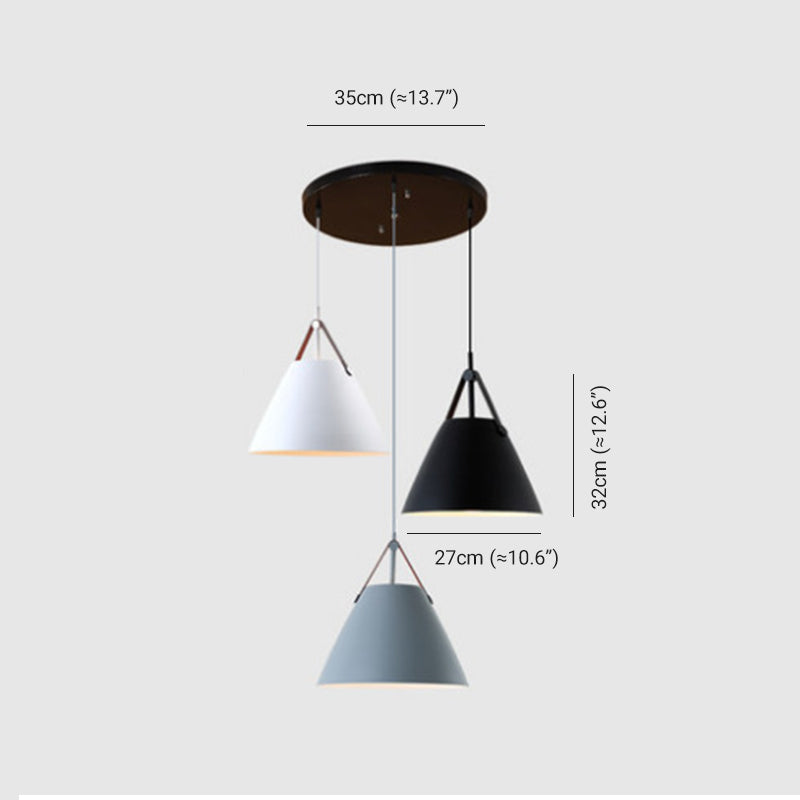 Arisha Pedant Light Cluster, 3 Color - Letslighting
