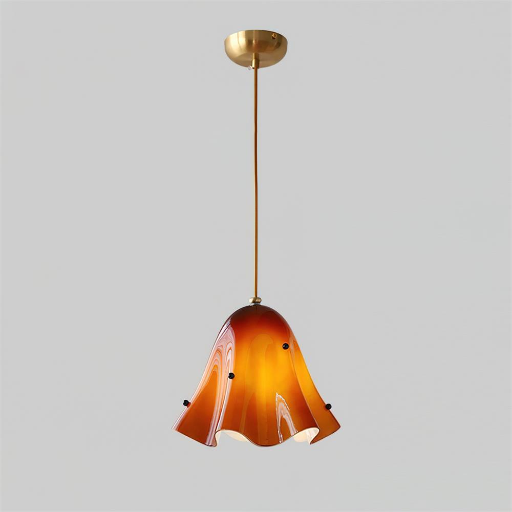 Musa Artistic Glass Modern Bloom Inspired Ceiling Lamp