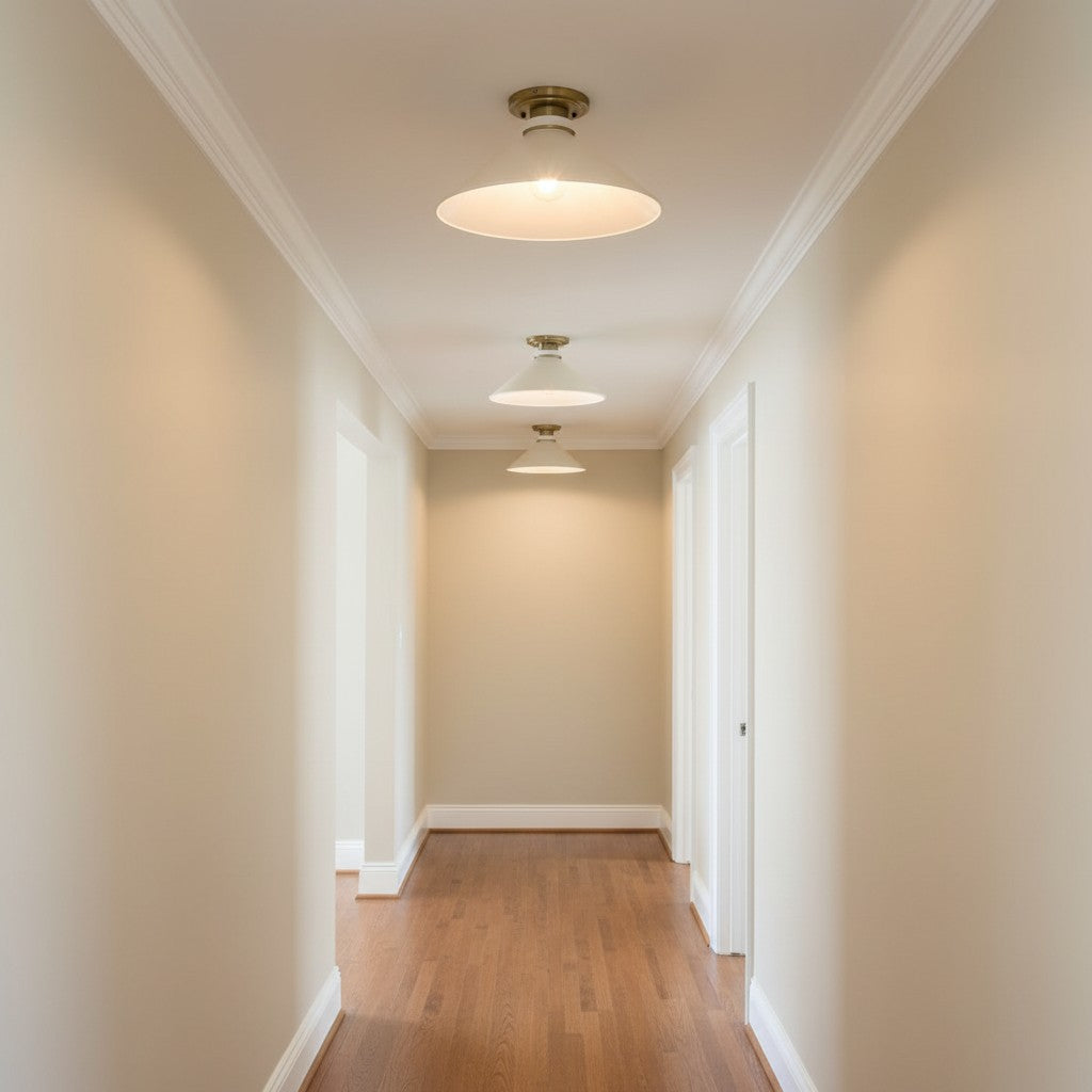 Grange Ceiling Light Metal