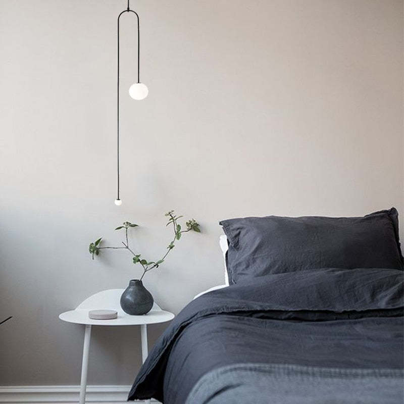 Avi Minimalist Linear Metal Pendant Light - Letslighting