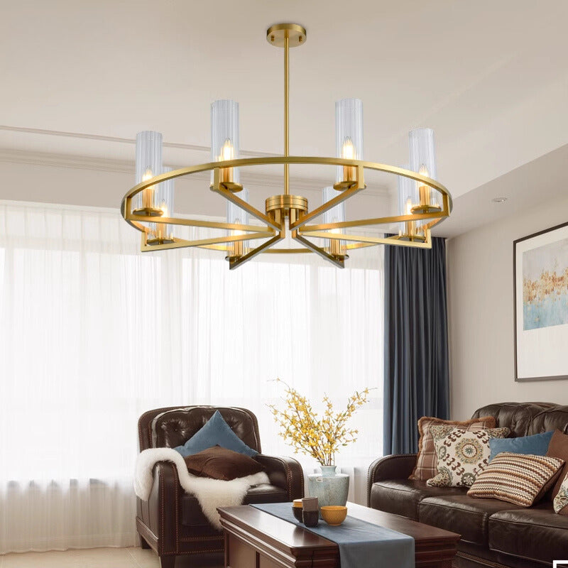 Arisha Post Modern Designer LED Pendant Light Glass/Metal Living Room/Badroom