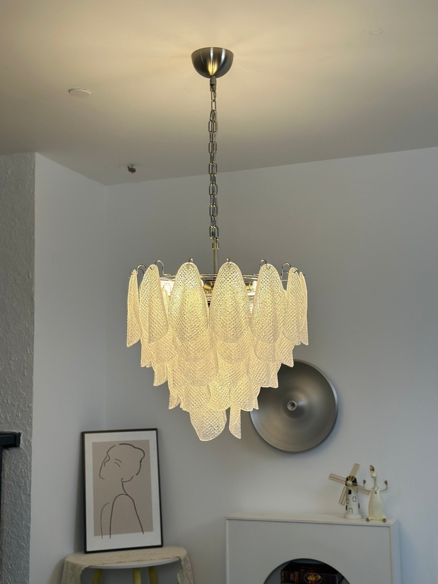 Murano Glass Teardrop Chandelier - Letslighting