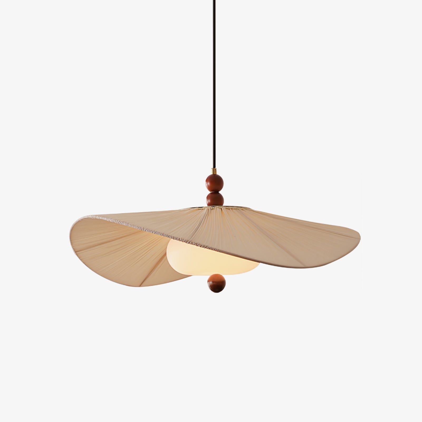 Zovenil Organic Fabric Pendant Light - Letslighting