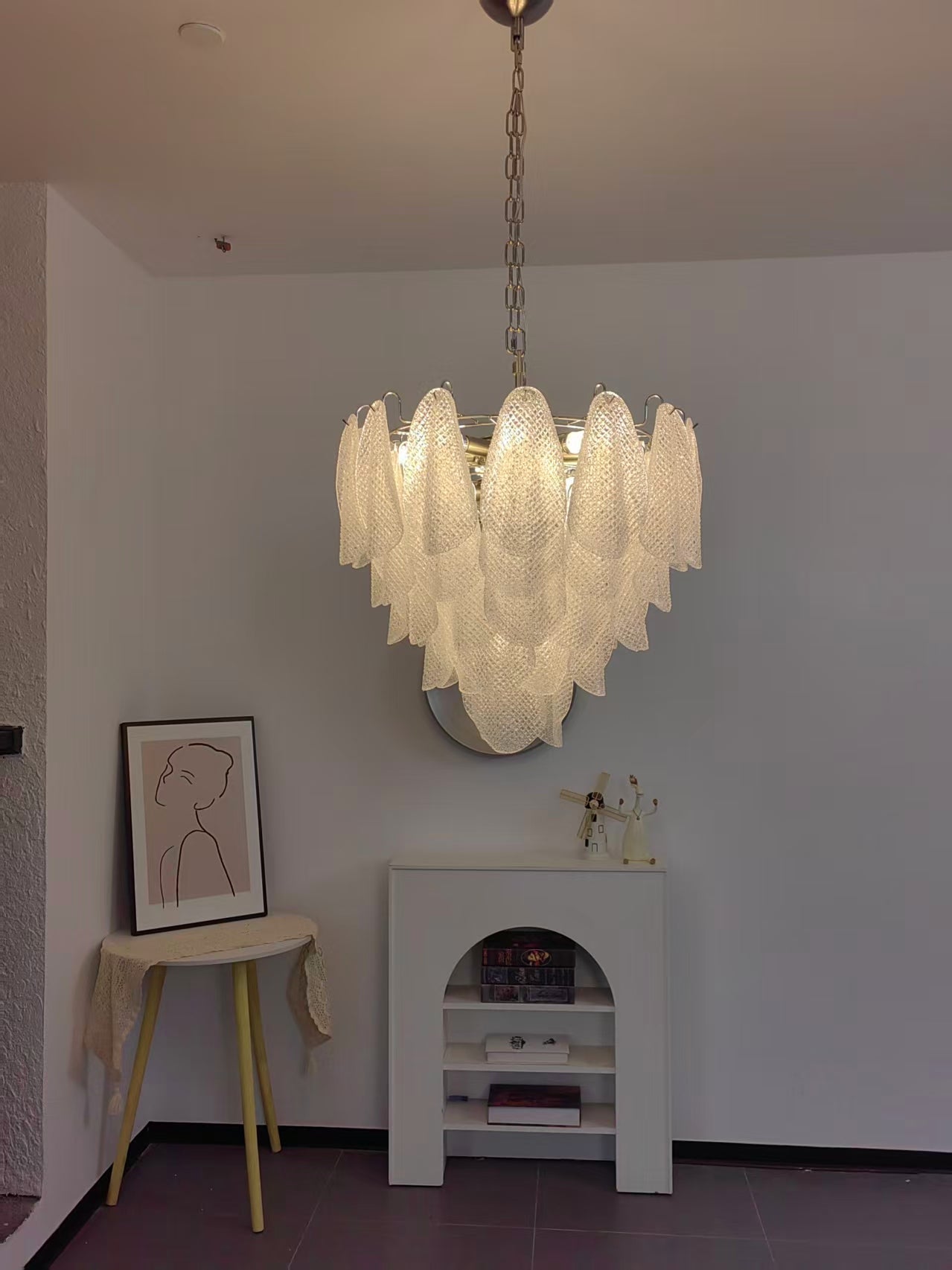 Murano Glass Teardrop Chandelier - Letslighting