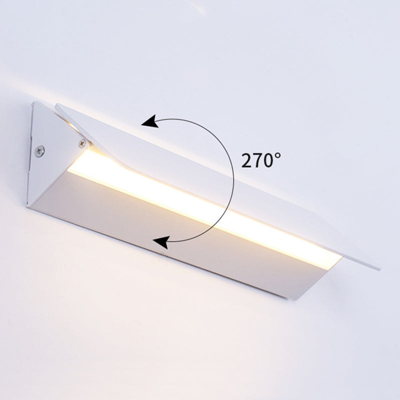 Ray Modern Design Cone LED Indoor Wall Lamp Metal Acrylic Bedroom Living Room Dining Room
