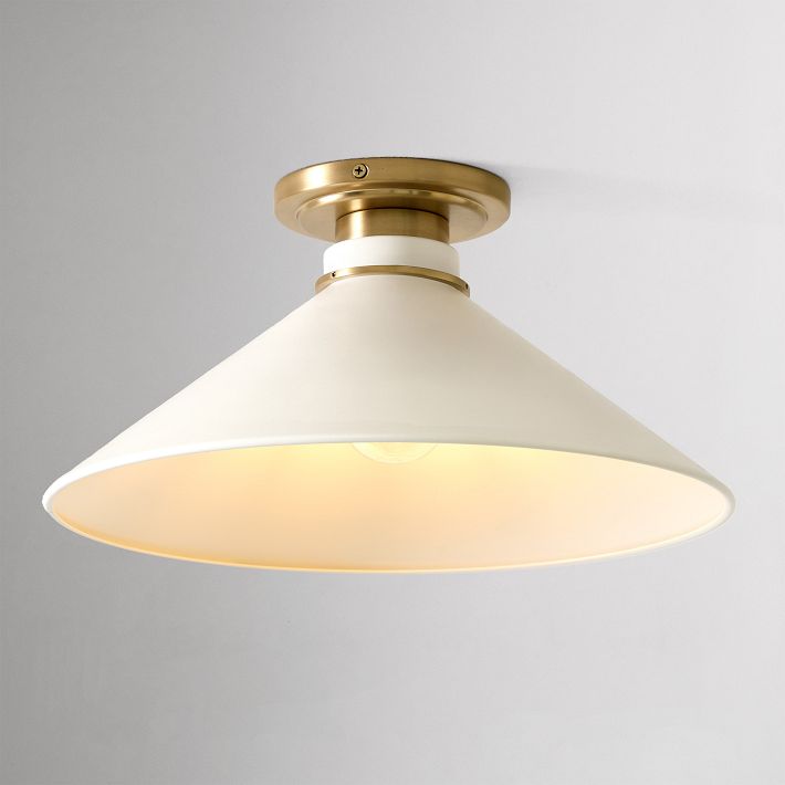 Grange Ceiling Light Metal&Glass