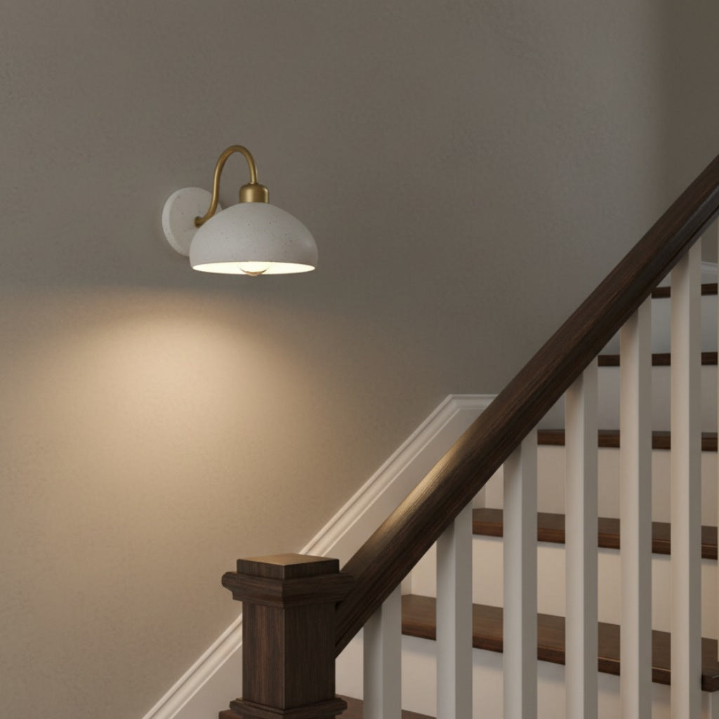 Terra Wall Lamp Ceramic$Brass