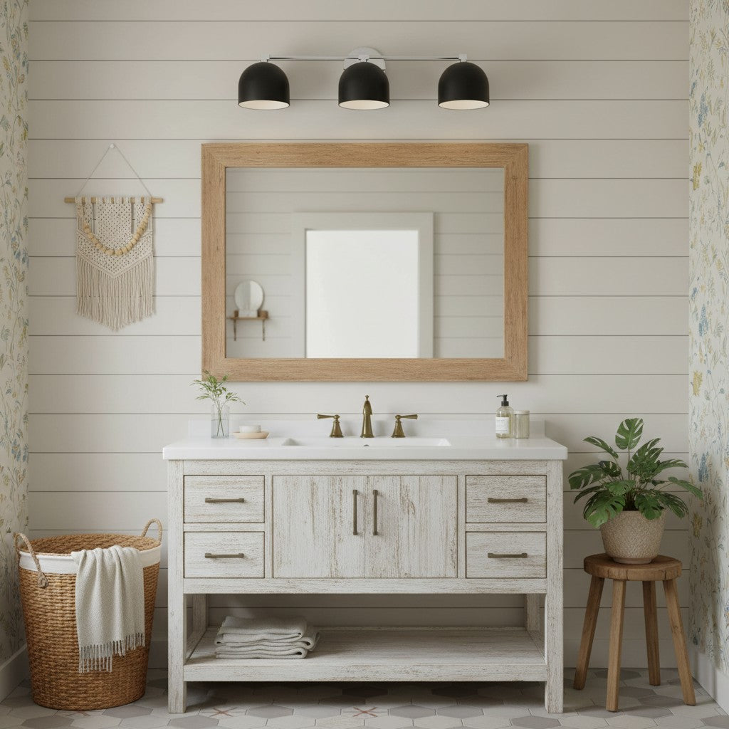 Chroma Dome Brass Wall Sconce Modern Bathroom