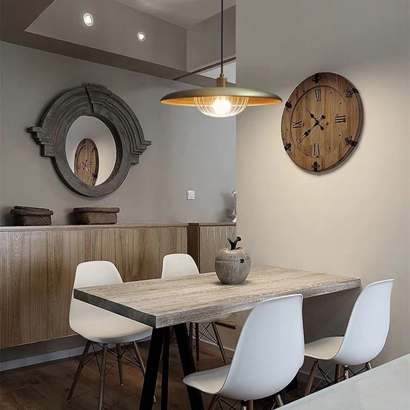 Arisha Modern Nordic Sutle Metal Pendant Light Wood