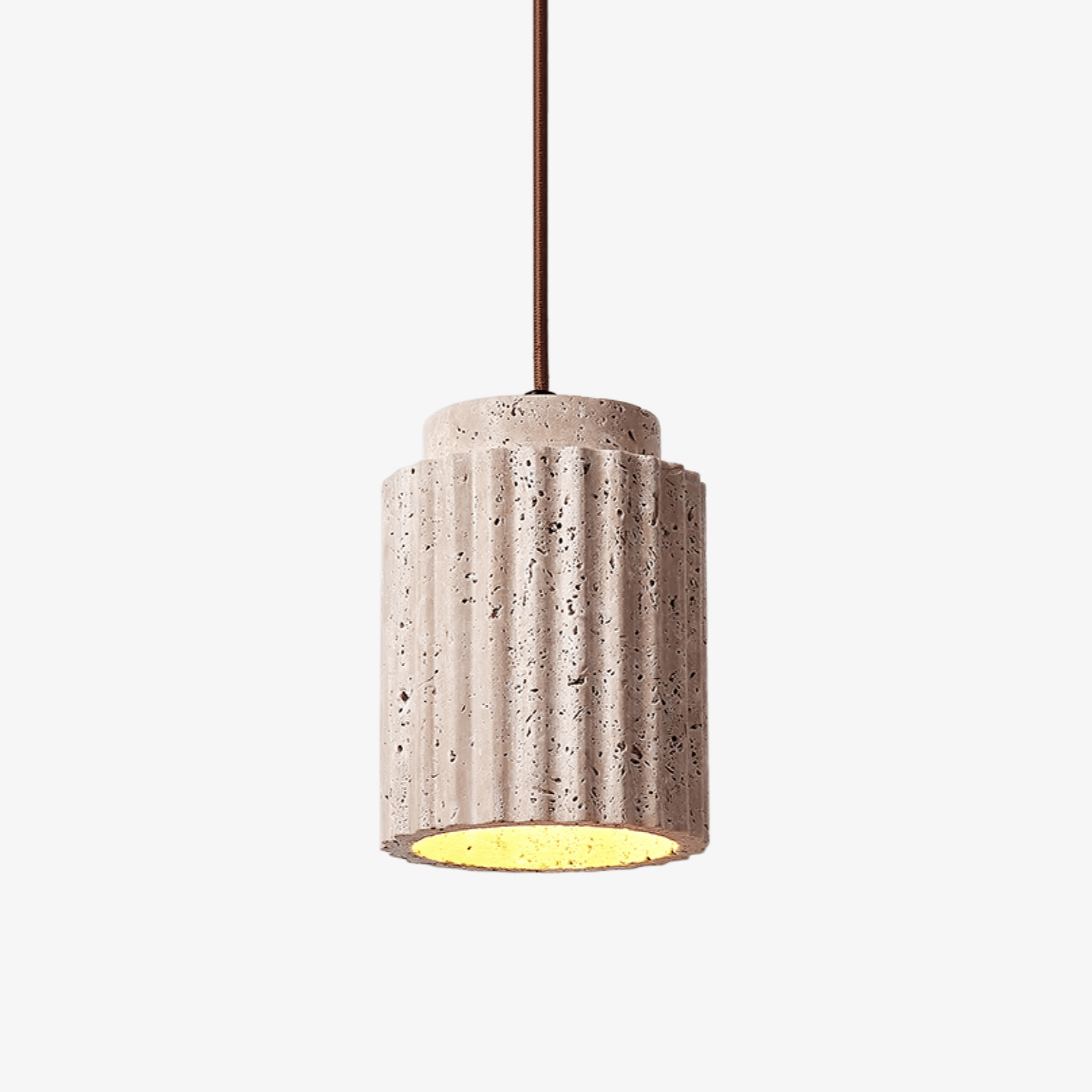 Mysolel Travertine Pendant Light