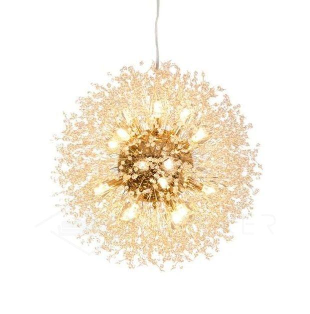 Lustra Chandelier Crystal Dandelion with Crystals - Letslighting