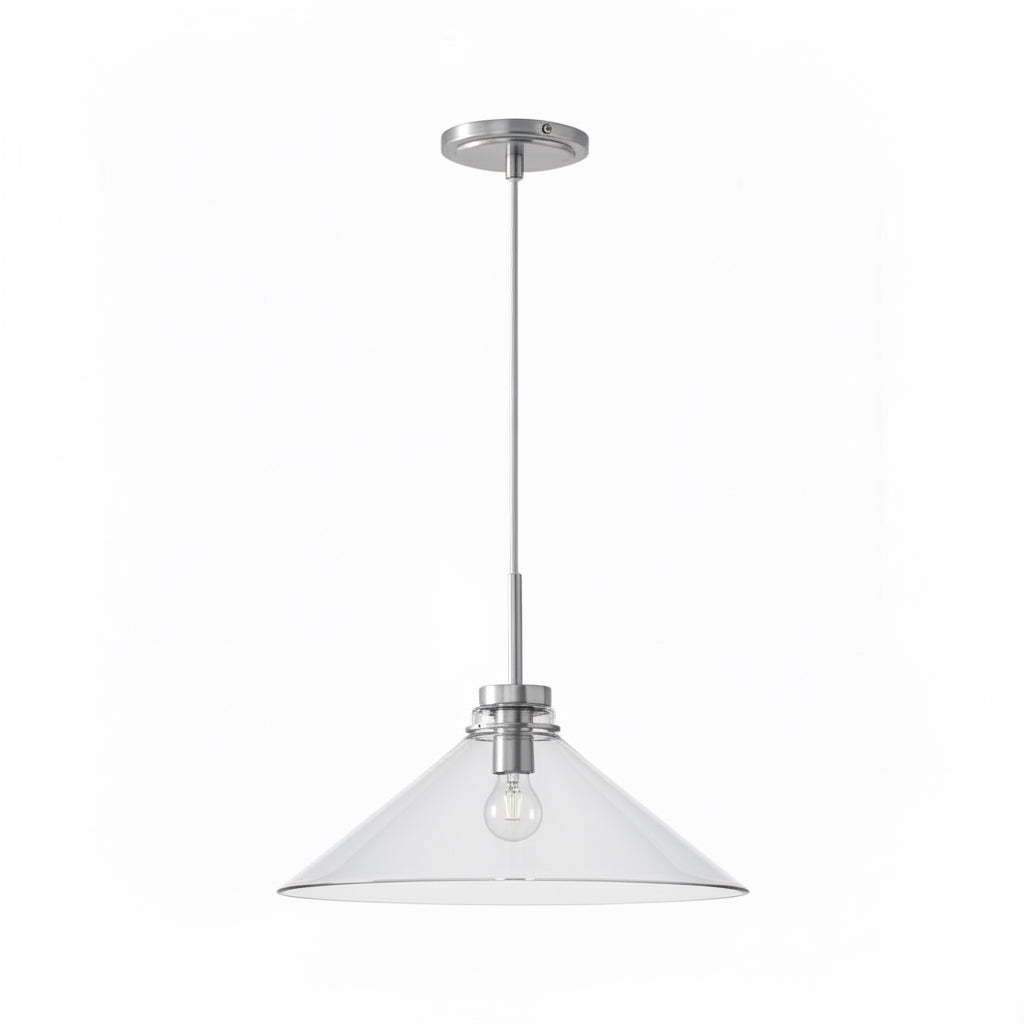 Grange Pendant Light Metal&Glass