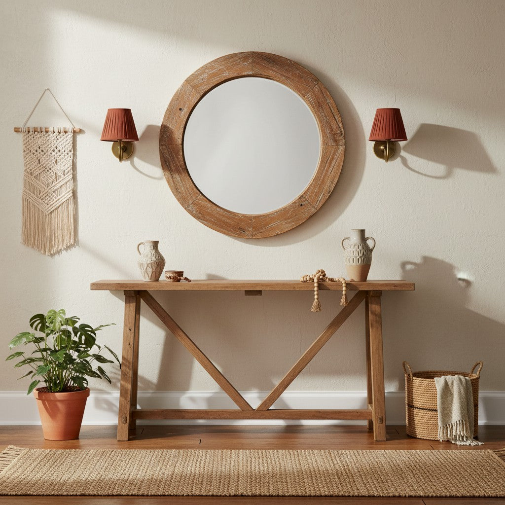 Grace Brass Linen Wall Lamp
