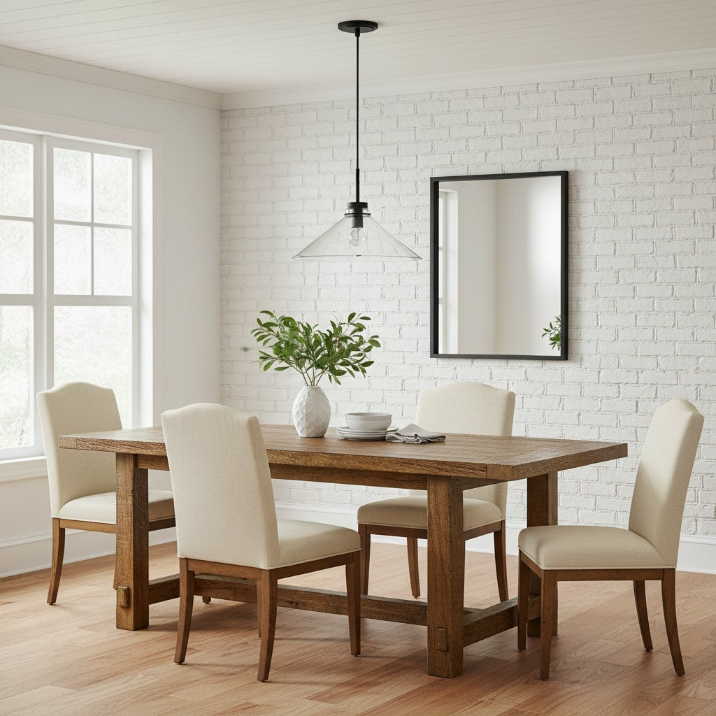 Grange Pendant Light Metal&Glass