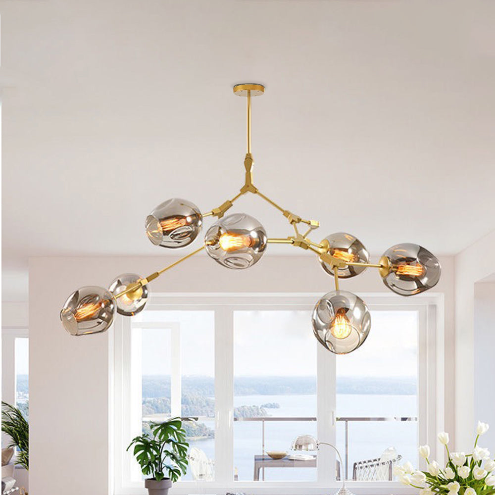 Valentina Nordic Modern Glass Pendant Light Bubble