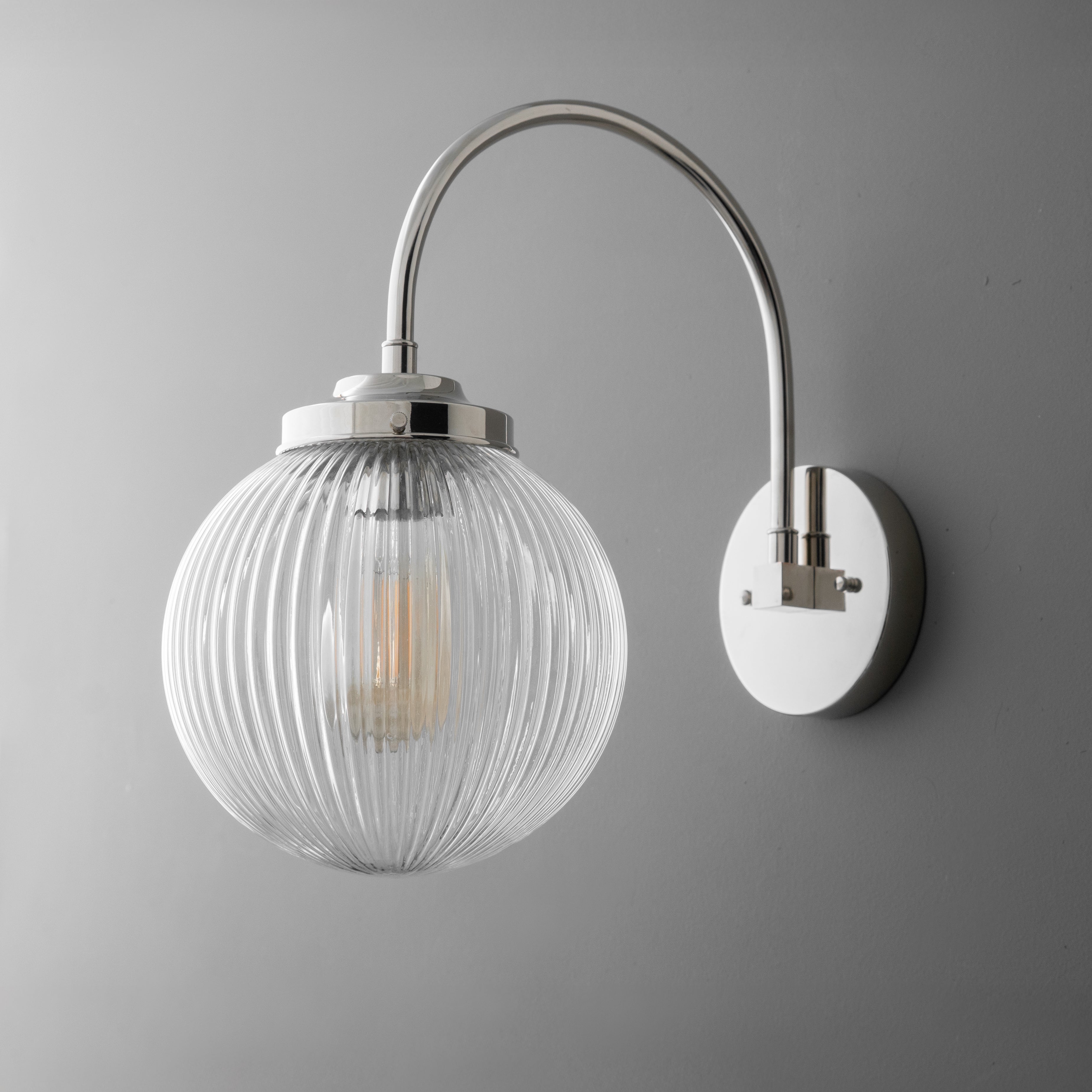 Pearl Wall Sconce Lighting Glass Industrial Living Room