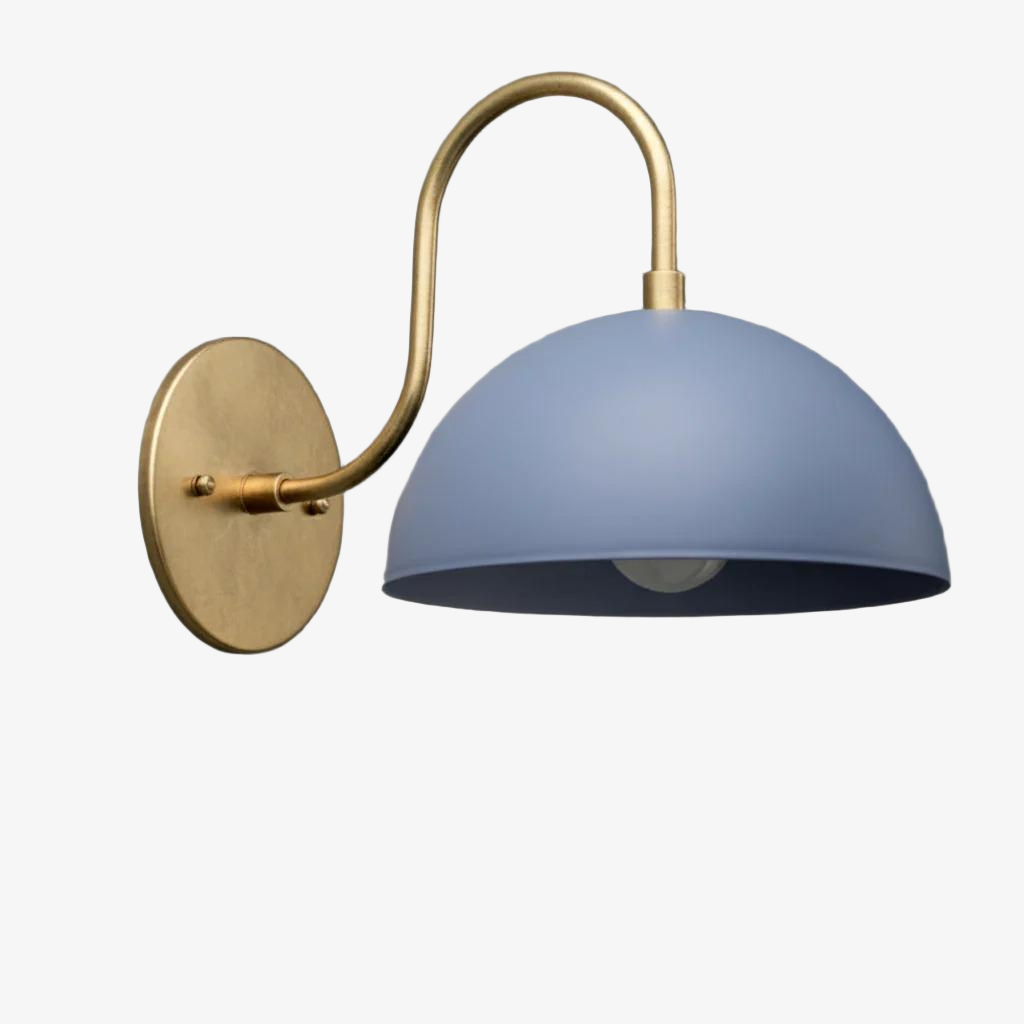 Disc Wall Sconce Metal Modern Vintage Hallway