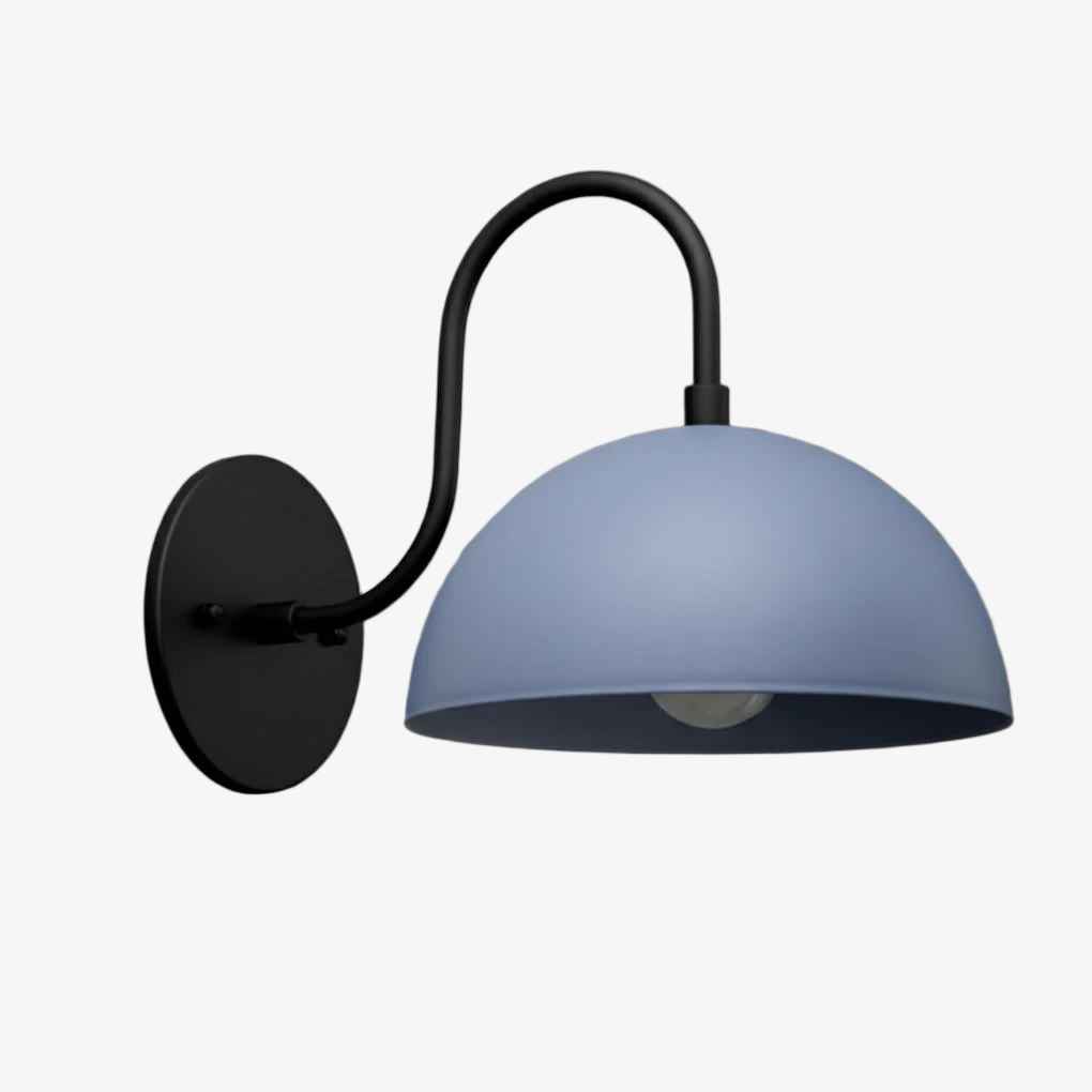 Disc Wall Sconce Metal Modern Vintage Hallway