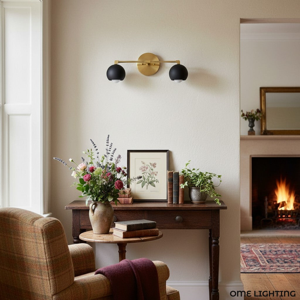 Chroma Globe Wall Sconce Bathroom Light