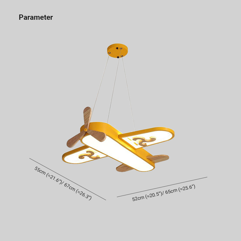 Arisha Plane Shaped Acrylic Pendant Light - Letslighting