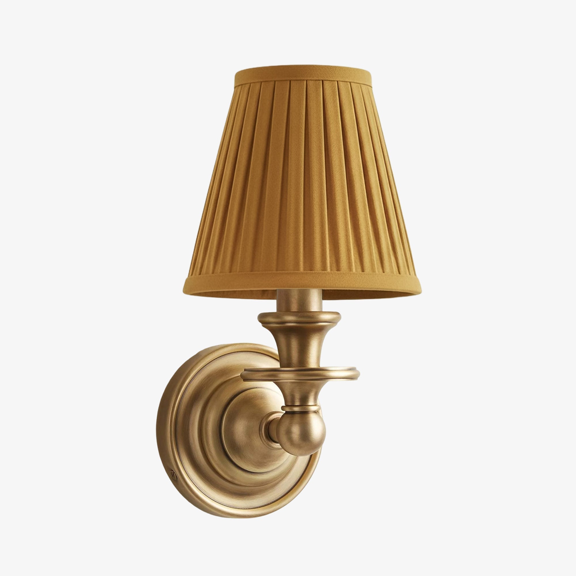 Elite White Fabric Wall Sconce Contemporary Bathrooms