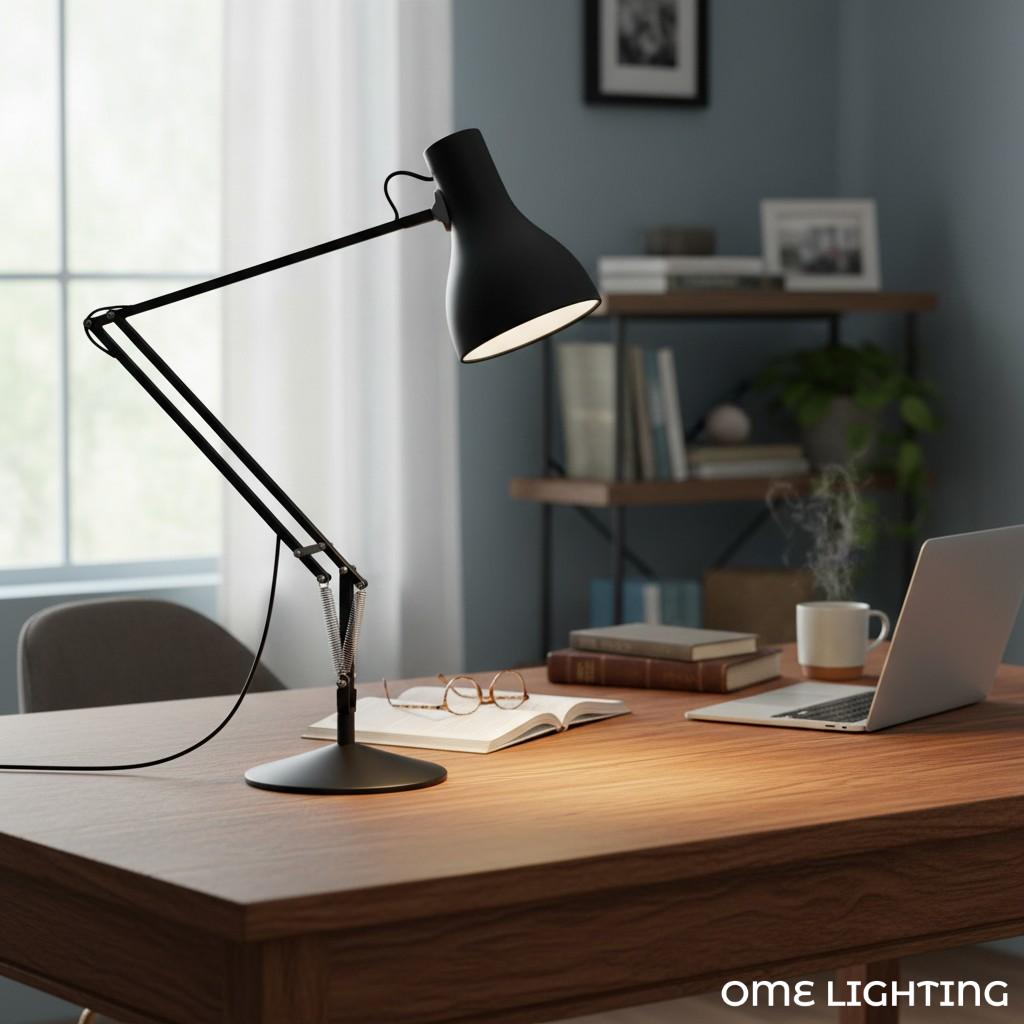 Archive Table Lamp Metal Construction Task